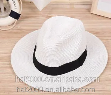 New Fashion Classic Outdoor Casual travel high quality solid OEM China panama hat manufacturer