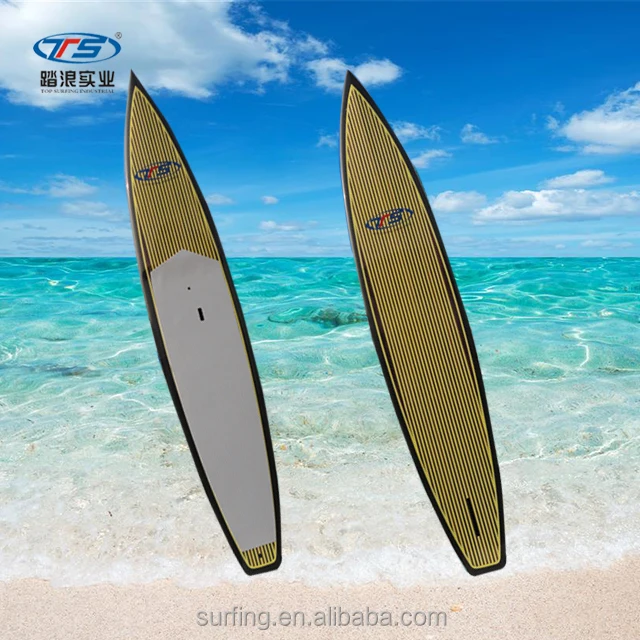 Углеродное волокно SUP Stand Up гоночный доски для серфинга гонки sup