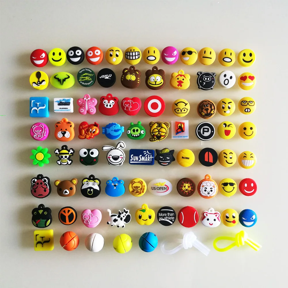 Custom Design silicone Tennis Dampeners/Tennis Vibration Dampeners/Badminton racket shock absorber