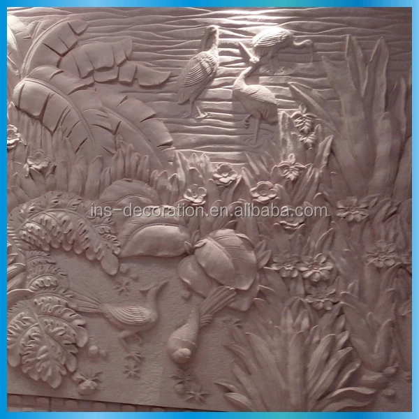 Classicial design sandstone with carving