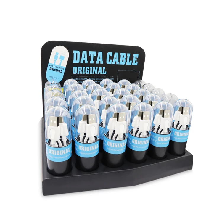 
2.1A phone charging cables plastic capsule packing 30 pcs a set for Samsung for iPhone cellphone charger PVC usb data cable 