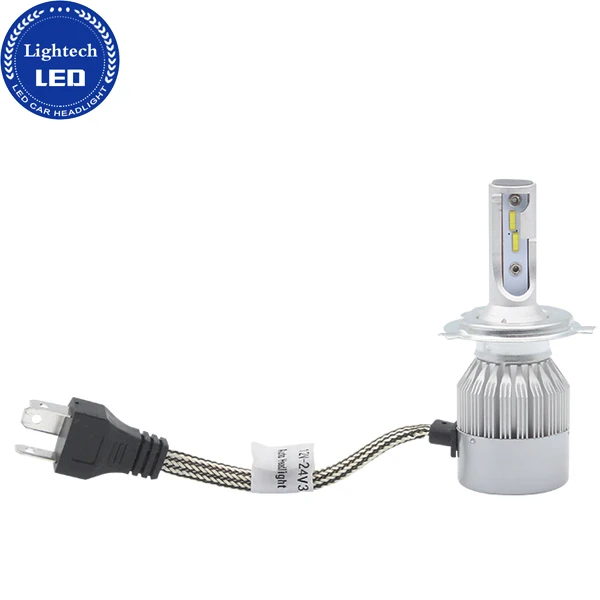 Led Light Accessory C6 Car Led Kit H1 H7 9005 9006 9004 9007 Dual Color Led Headlight For Motorcycles