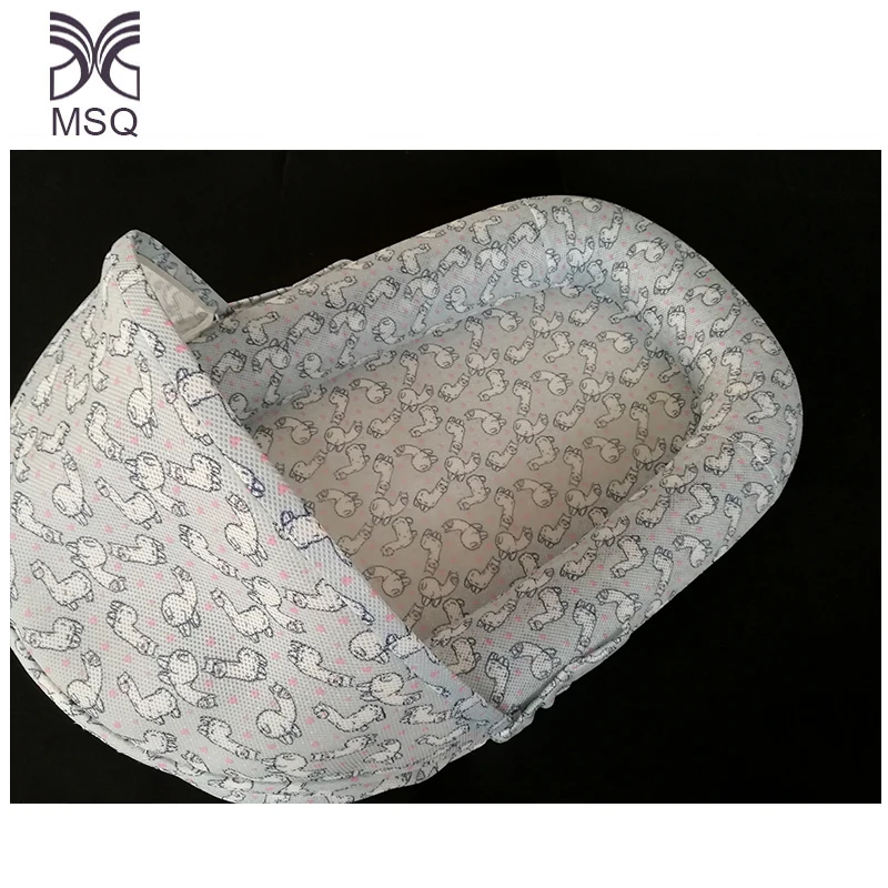 Новый шаблон хлопок крышки эффектом колыбели ребенка спать гнездо новорожденных кровать портативный