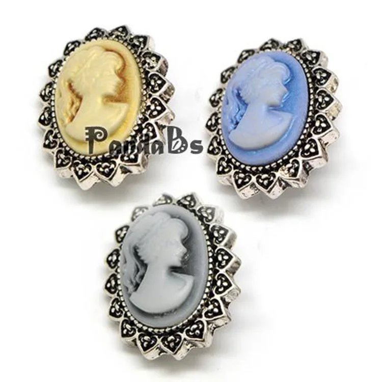 Wholesales Cameo Resin Charms Resin Cameo For Decoration