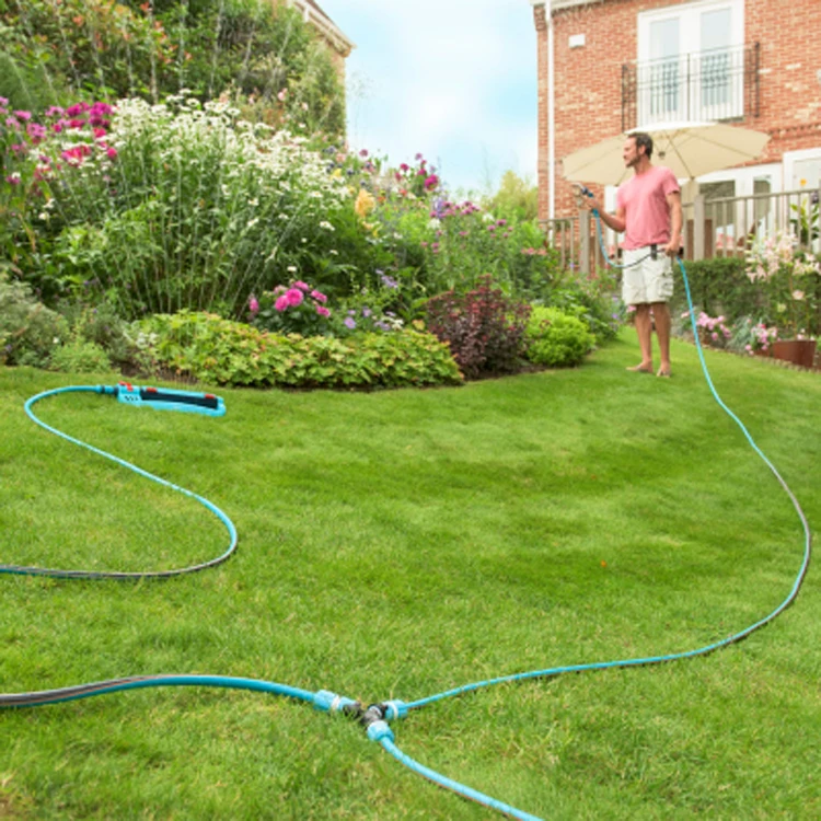 
Plastic 3-way garden hose y connector 