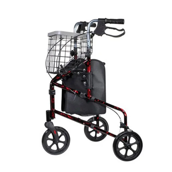 4 wheels Patient adult walkers with wheels for disable elderly