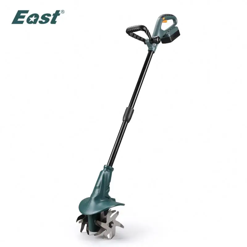 
East Garden Tool 18V Electric Cordless Lithium Garden Hoe small tractor tiller attachment 