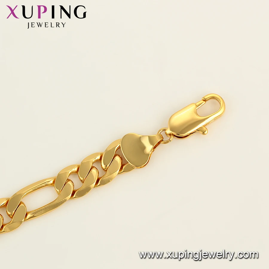  45847 xuping 2019 хип-хоп панк стиль Дубай Золотая цепь африканская Мода 24k нейтральная унисекс золотая Мужская цепочка