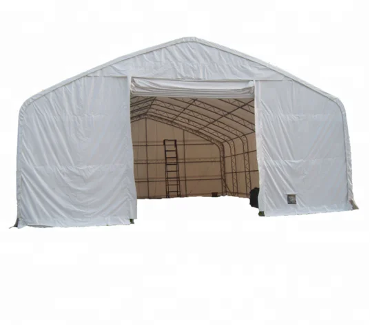 Steel Structure Large Outdoor PVC Storage Tent As Warehouse