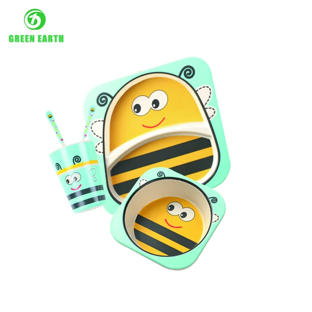 divided wholesale dinnerware	bamboo baby bowl light-weight pla tableware