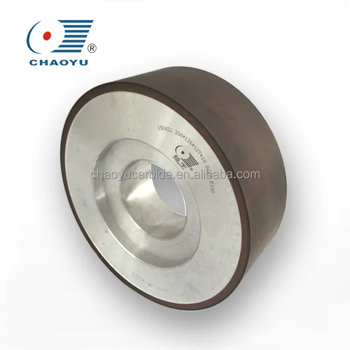 350mm 1A1/T3 Resin bond centerless diamond grinding wheels for carbide rods and bushings