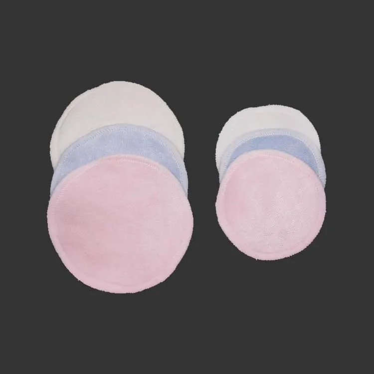 Beauty Skin Care Organic Reusable Washable Round Facial Cleansing Makeup Remover Cotton Pads