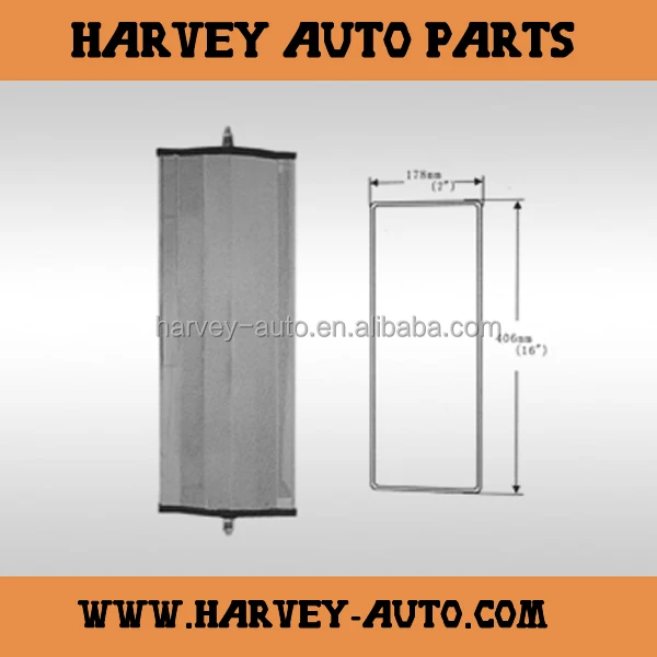 HV-RM10 7*16 inch flat glass mirror/West coast replacement mirror head/truck spare parts
