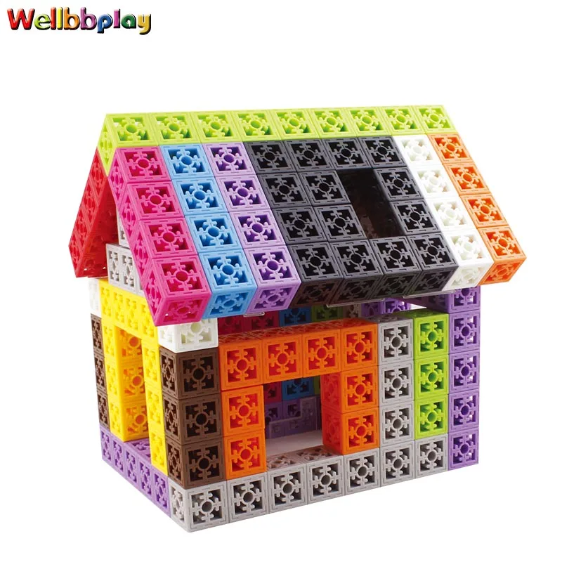 2023 Top Selling 3D  Montessori Toys  plastic cubes