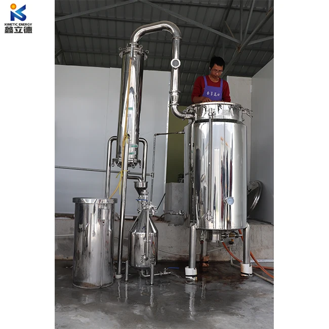 hemp oil extraction machine oil rose distillation machine essential oil making machine