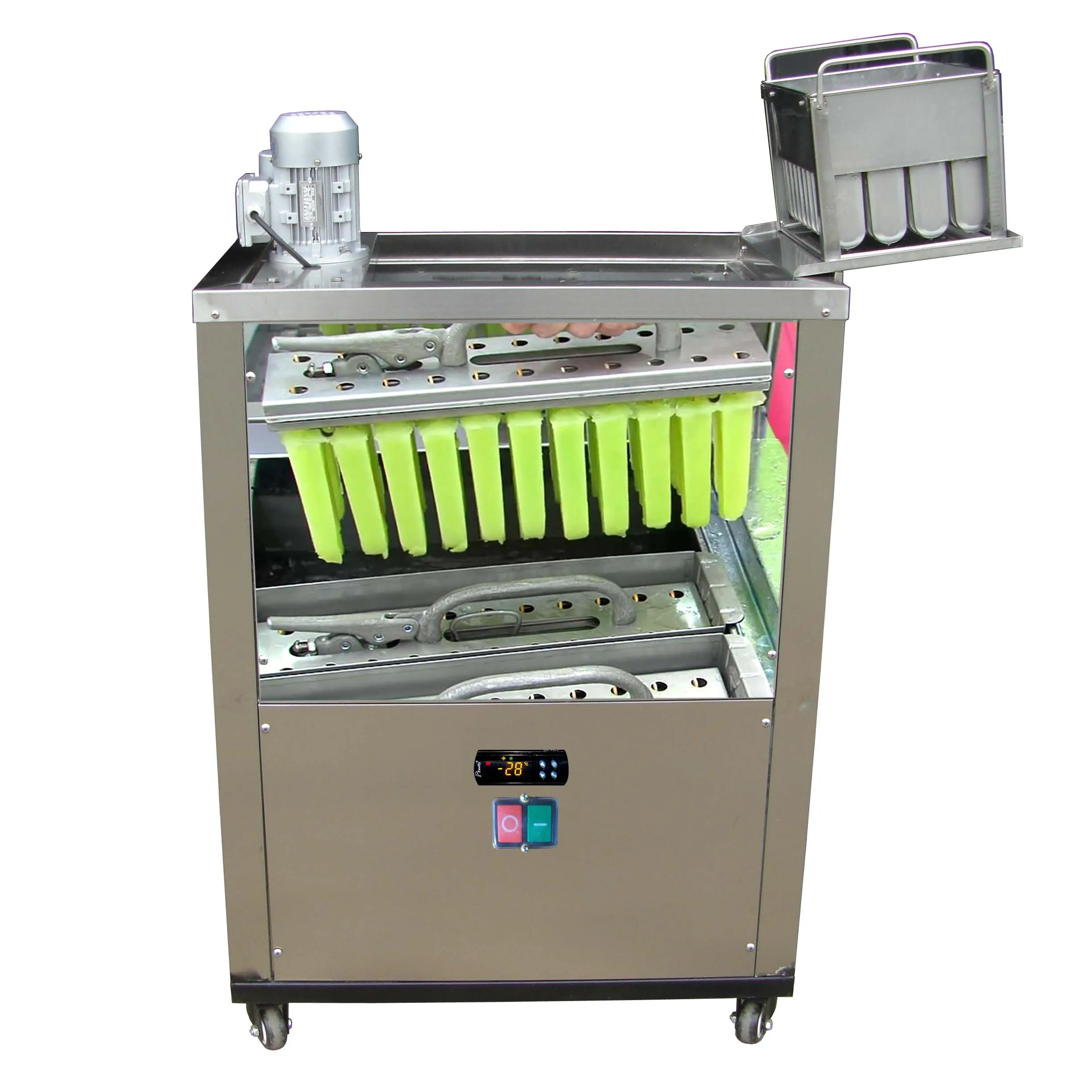 Gelato Stick Automatic Industrial ice Popsicle Making Machine