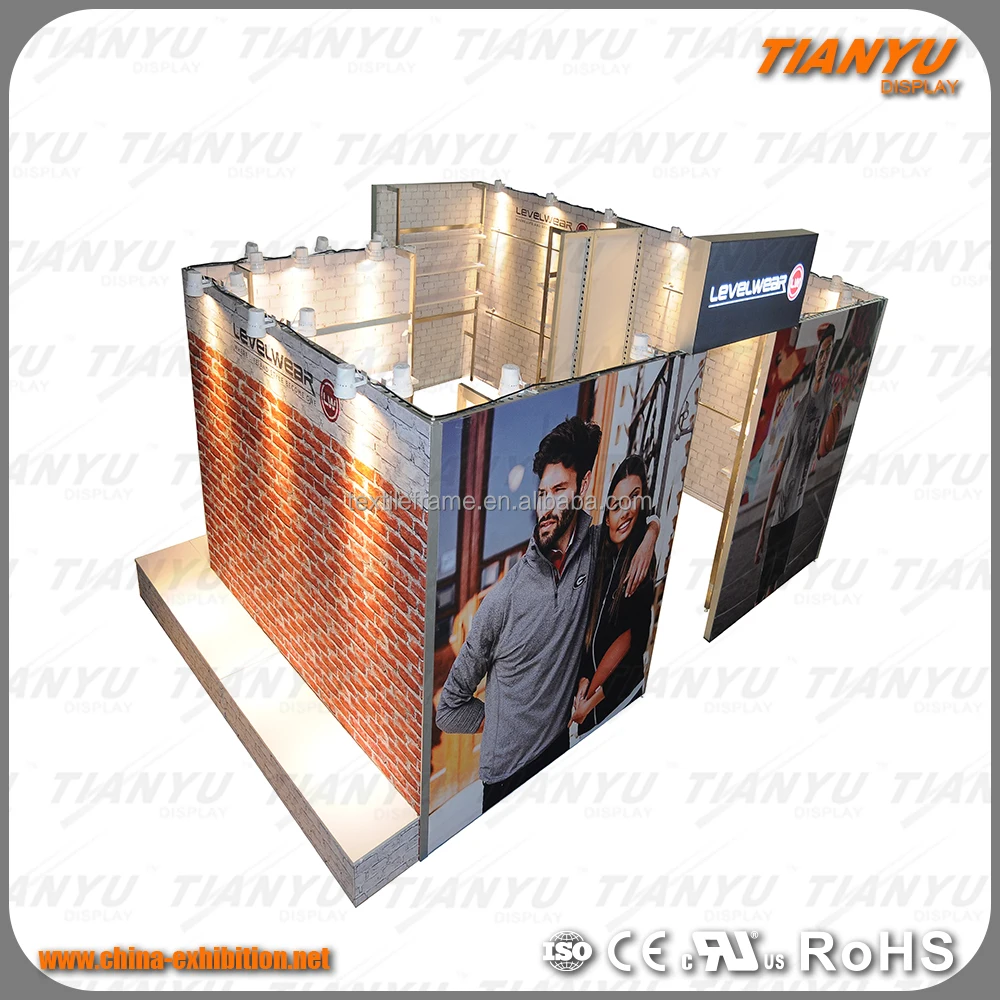 
Tianyu Aluminum Frame 10x20/20x20 feet Trade Show Booth 