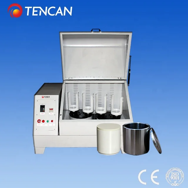 China Tencan 220V or 110V lab scale small pulverizer machine size reducer ultra fine  dual planetary ball mill price