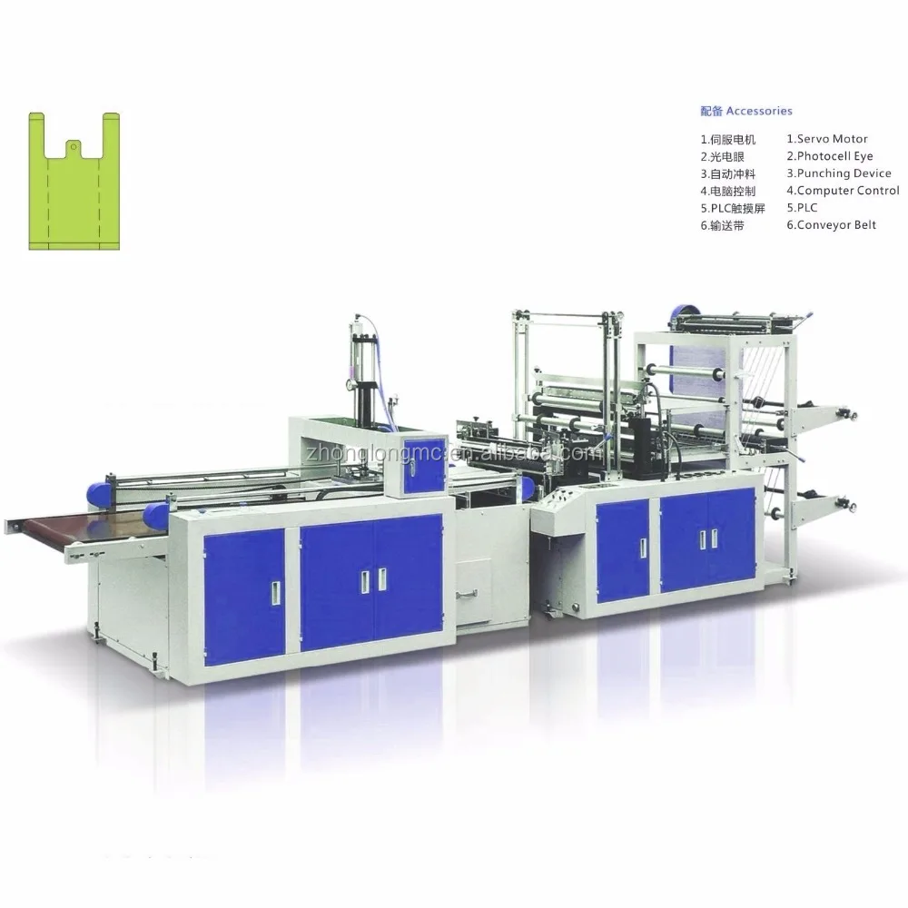 Машина для производства пластиковых пакетов