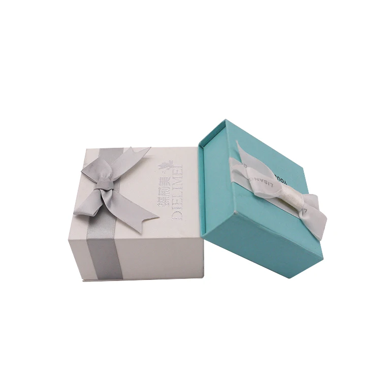2019 Best Seller Factory Wholesale Retail Fine Quality Cardboard Gift Jewelry Packaging Boxes White Paper Jewellery Ring Box
