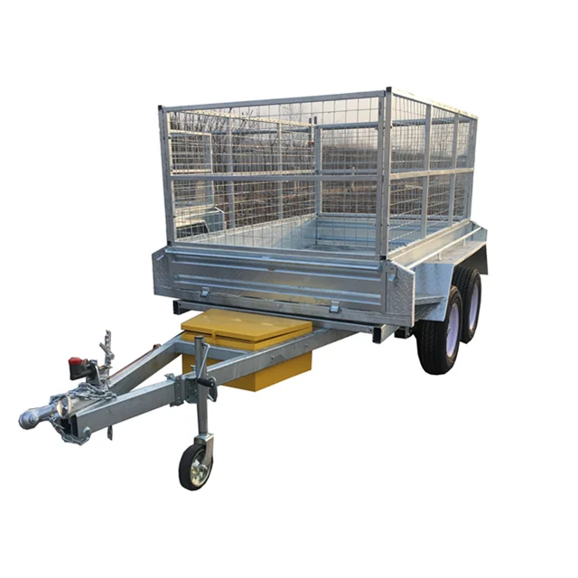 Горячеоцинкованный гидравлический самосвал atv полуприцеп с сертификатом CE