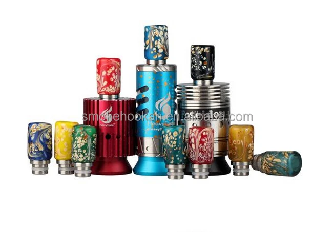 Luxury Glass art Drip Tips, Colorful Wide Bore Drip Tip Mouthpiece For e cigarette