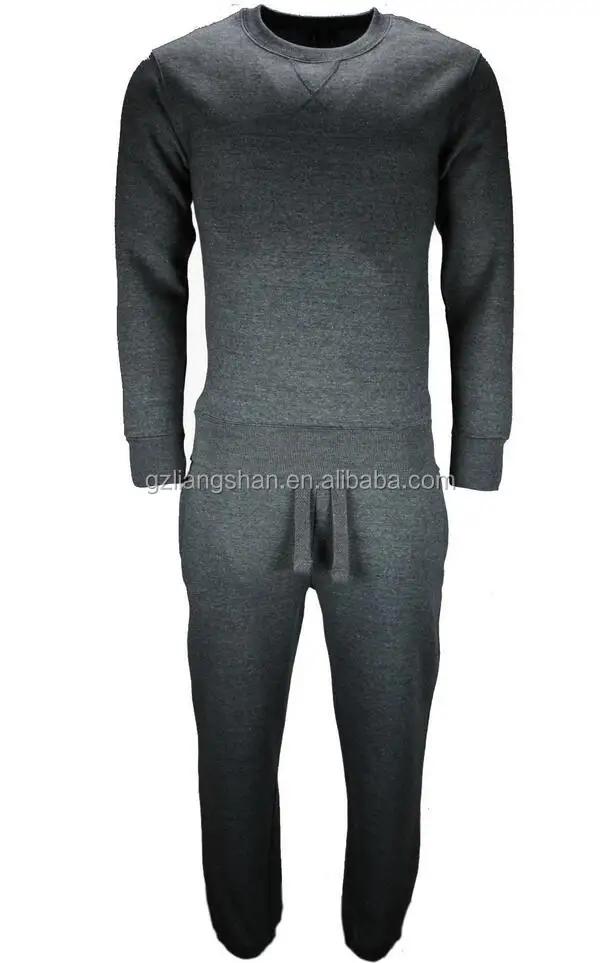 
OEM Mens Tracksuit Fleece Jogging Top Bottoms Trousers Joggers Crew Neck Set tracksuits for men 