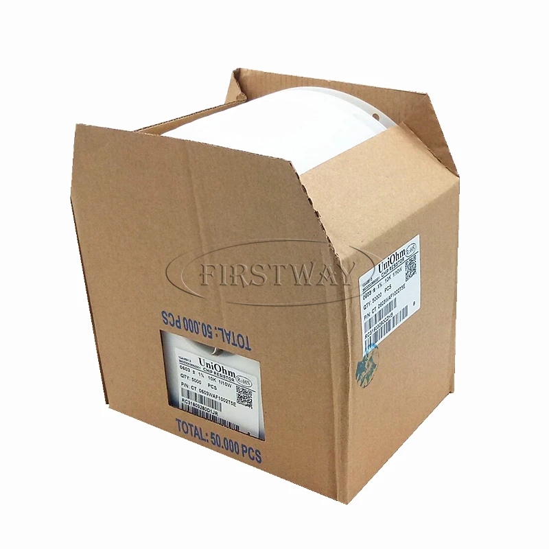 Resistance 1/4W 1/3W Thick Film 0.51 5.1 51 510 5.1K 51K 510K 5.1M ohm 5% 1% 1206 SMD resistor