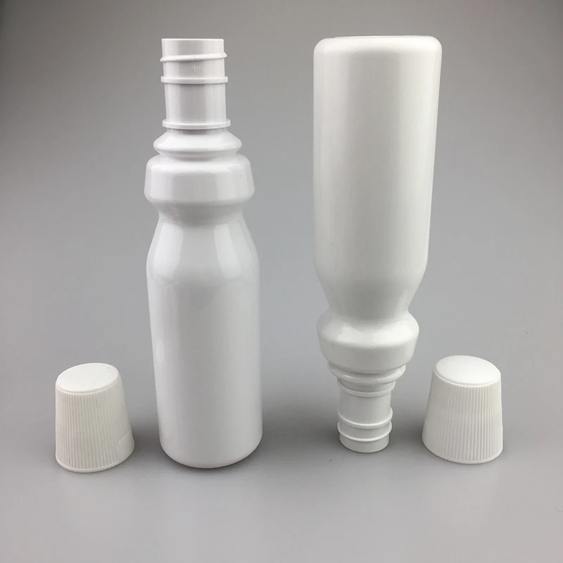Medical Level  8oz 230ml 250ml pet plastic oral mouthwash bottle with cap