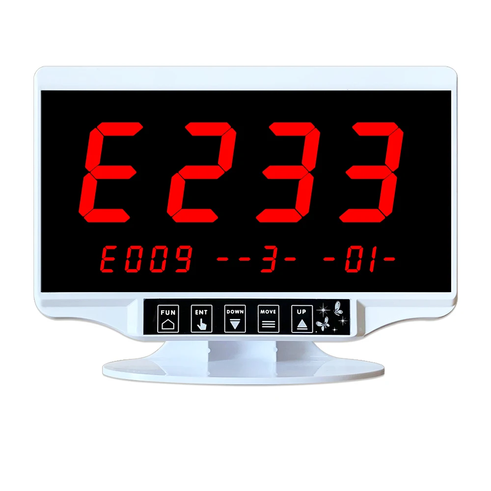 Artom wireless nurse restaurant call button system with 10 pagers and customized logo