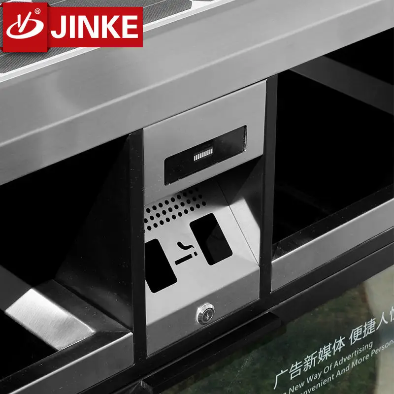 Outdoor Furniture Advertising Solar Recycle Trash Compactors