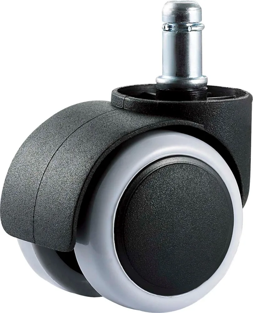 Furniture Caster Wheel 50 Mm Nylon 30 Kg Load Capacity Sofa Caster Wheels Office Chair Roda Modern TWYT50 50 Mm/2 Inch Black