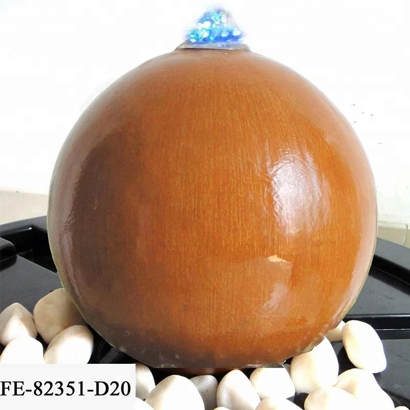 High quality waterfall ball office pool fountain outdoor fountain