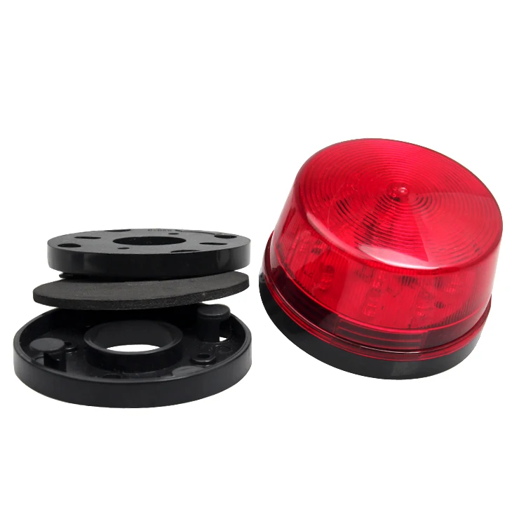 Red Fire Alarm Strobe Light LED Warning Light