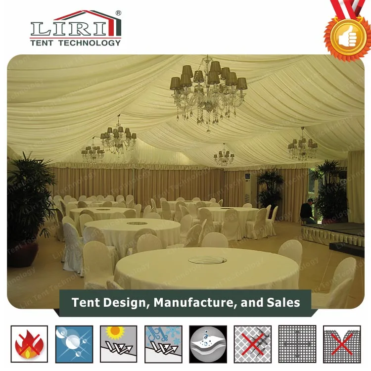 40x60m Big Aluminum Frame Traditional Party Wedding Tents with Sidewalls for Sale