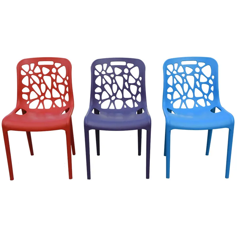 
colored plastic silla leisure chair dinning stacking chairs 