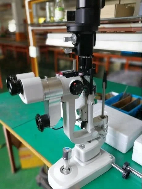 chinese optical ophthalmic Slit lamp Microscope with table BL-88A with 5 magnification CE ISO certificate
