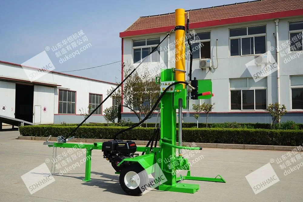 
Hot selling Used Gas Hydraulic Log Splitter with Design Easy Put to Vertical Position 