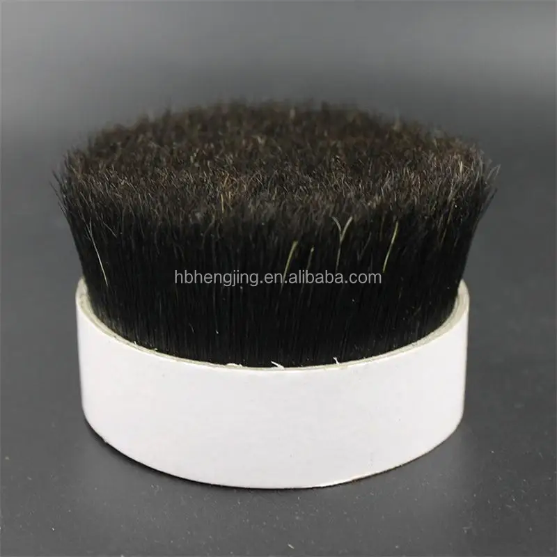 Natural color Double Boiled Chungking Pig  Bristle