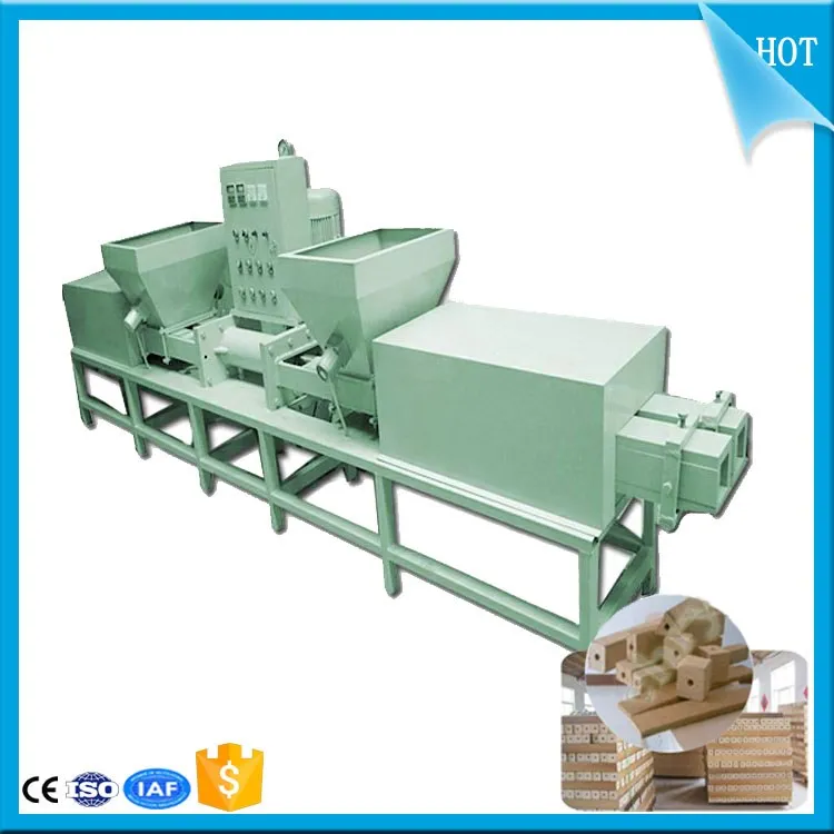 Опилки две головки блока экструдера машина с самым лучшим качеством