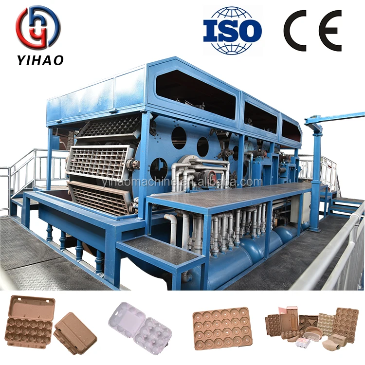 2017 Новый переработаны макулатуры яйцо лоток машины