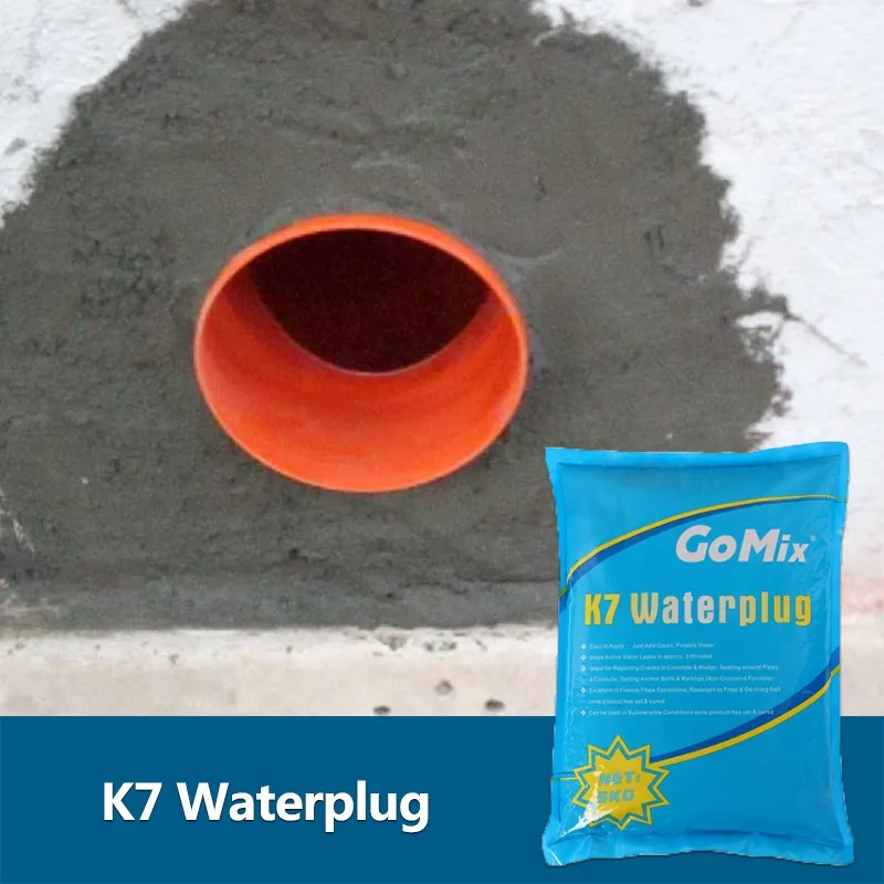 Mix with Water Hardens in 15 Minutes K7 Rapid Set Concrete