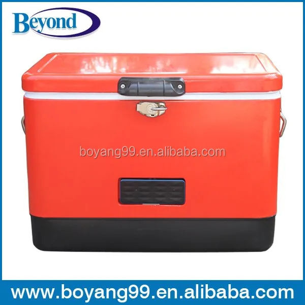 vintage corona metal ice cooler small cooler