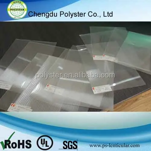 Chinese biggest supplier cheap price High Quality Lenticular Lens sheet/PET sheet for all kinds of cards
