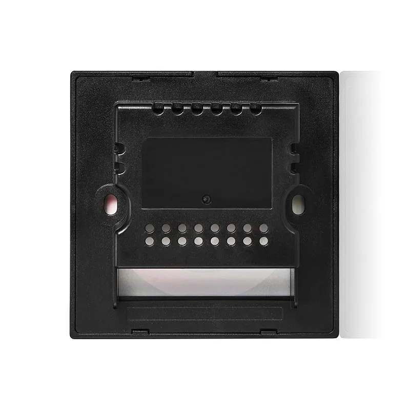 Newest design fashion style custom silk printing pattern glass screen smart home touch light switch enclosures