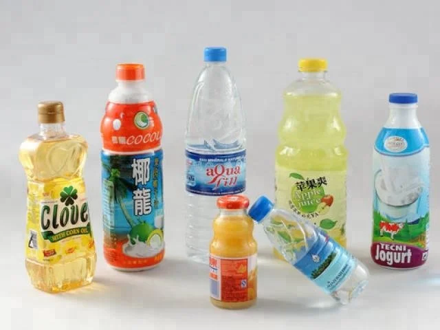 Automatic QB-100M PVC/PET/OPS shrink sleeve label machine for round water bottle