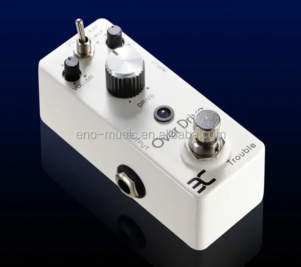Дешевая мини-педаль для гитары Overdrive от китайского поставщика