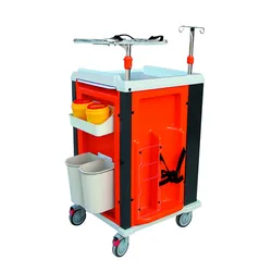 Аварийные тележки CE ISO на продажу, медицинская тележка из АБС-пластика