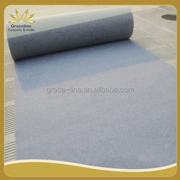 machine made carpet in rolls grey