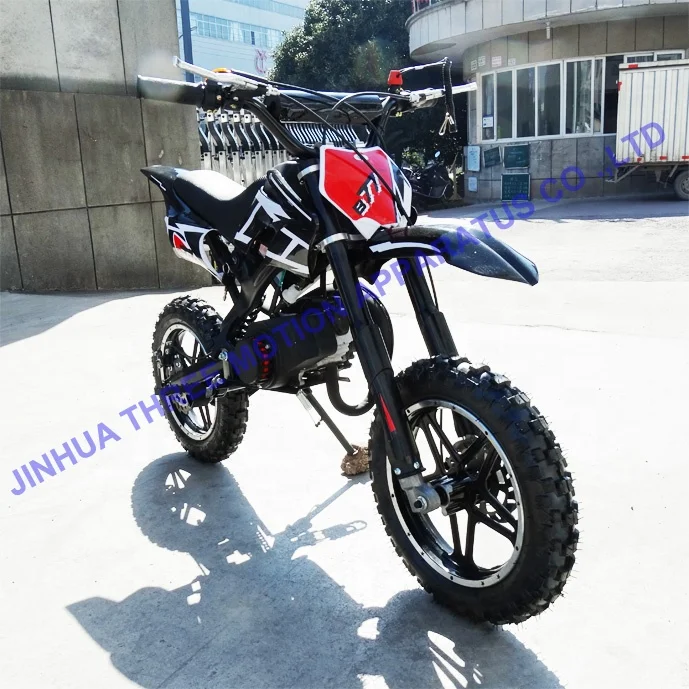 Cheap gas dirt bike 49cc for kids 50cc 2 stroke mini motorcycle